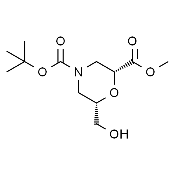 (2R,6S)-4-叔丁基2-甲基6-(羟甲基)吗啉-2,4-二羧酸酯