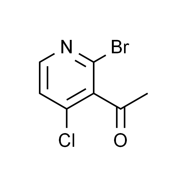 1-(2-溴-4-氯吡啶-3-基)乙酮