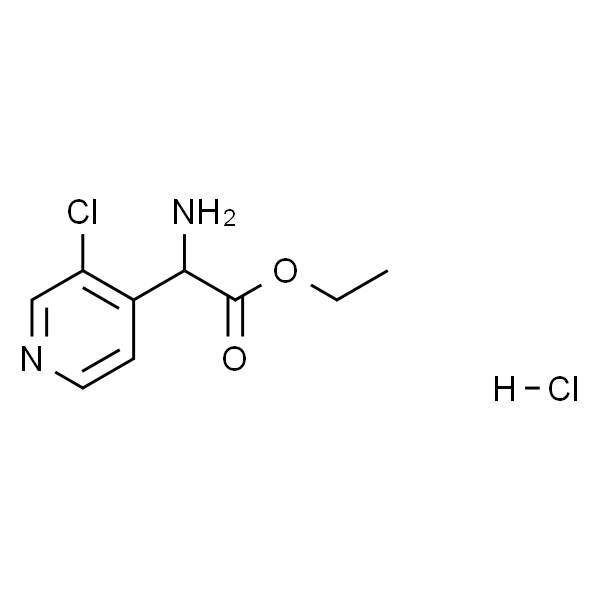 2-氨基-2-(3-氯吡啶-4-基)乙酸乙酯盐酸盐
