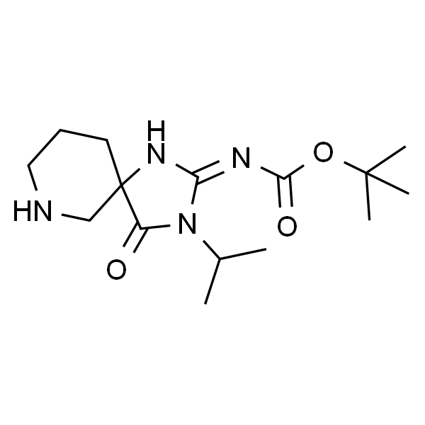 (Z)-tert-Butyl (3-isopropyl-4-oxo-1,3,7-triazaspiro[4.5]decan-2-ylidene)carbamate
