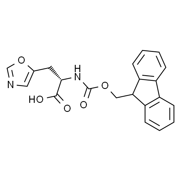 (S)-2-((((9H-芴-9-基)甲氧基)羰基)氨基)-3-(噁唑-5-基)丙酸