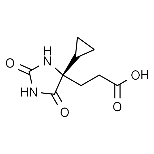 (S)-3-(4-环丙基-2,5-二氧杂咪唑啉-4-基)丙酸