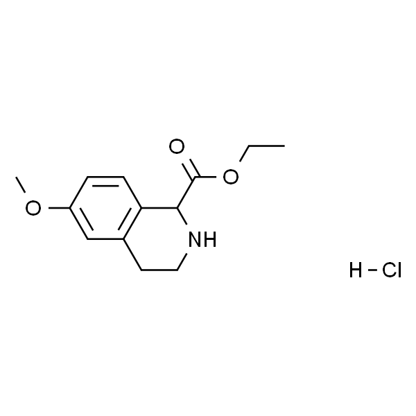 6-甲氧基-1,2,3,4-四氢-异喹啉-1-羧酸乙酯盐酸盐