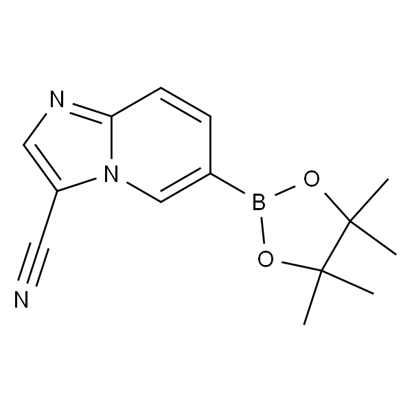 6-(4,4,5,5-四甲基-1,3,2-二氧硼杂环戊烷-2-基)咪唑并[1,2-a]吡啶-3-甲腈