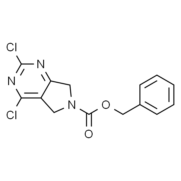 2,4-二氯-5,7-二氢-6H-吡咯并[3,4-d]嘧啶-6-羧酸苄酯