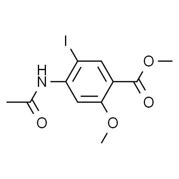 4-乙酰氨基-5-碘-2-甲氧基苯甲酸甲酯