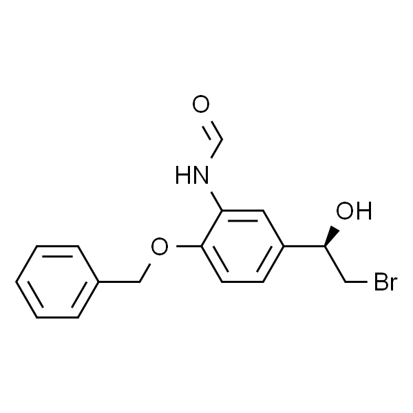 (R)-N-(2-(苄氧基)-5-(2-溴-1-羟基乙基)苯基)甲酰胺