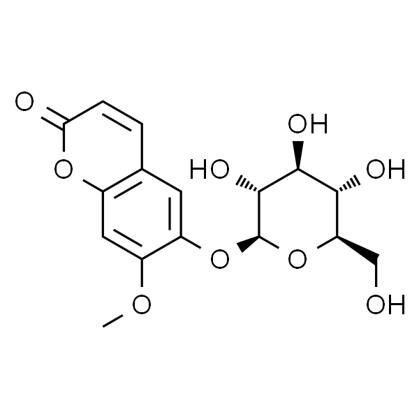 6-甲氧基香豆素-7-0-beta-D-吡喃葡萄糖苷
