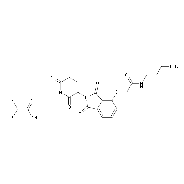 Thalidomide-O-amido-C3-NH2 (TFA)
