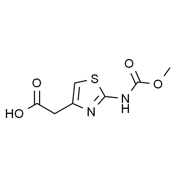 2-(2-((甲氧基羰基)氨基)噻唑-4-基)乙酸