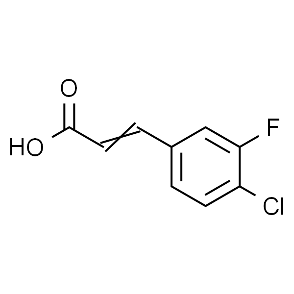(2E)-3-(4-chloro-3-fluorophenyl)prop-2-enoic acid