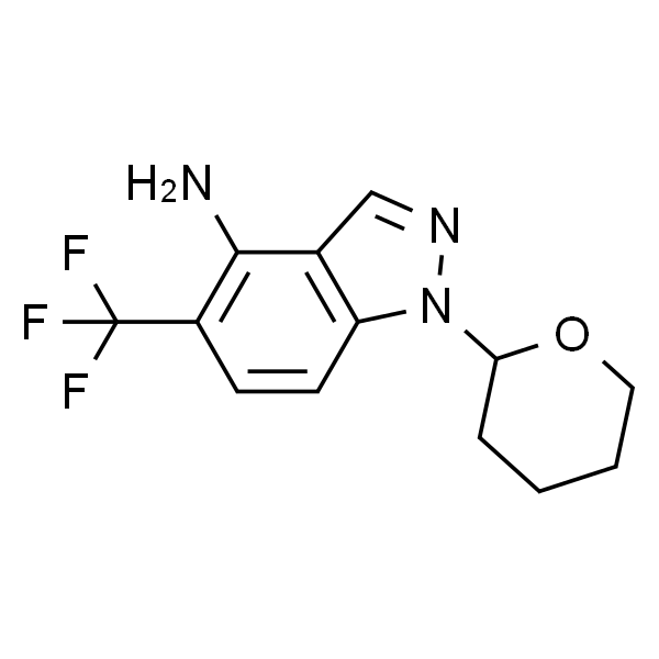 1-(四氢-2H-吡喃-2-基)-5-(三氟甲基)-1H-吲唑-4-胺
