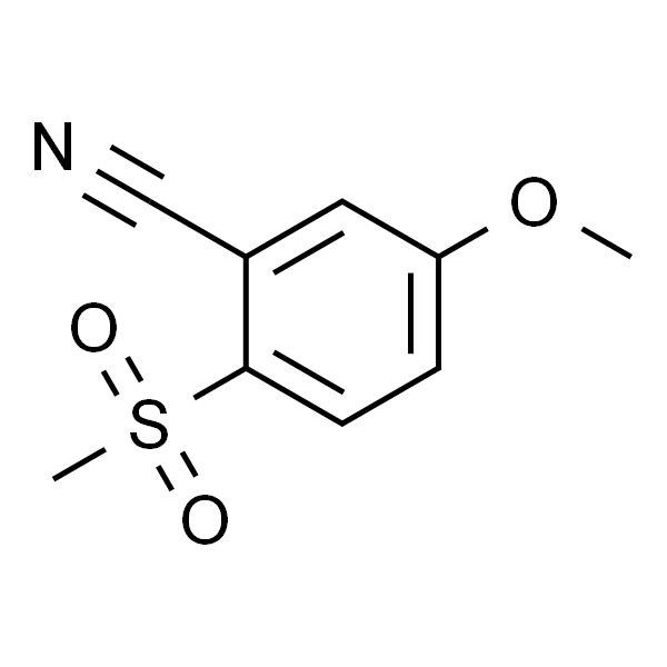 5-甲氧基-2-(甲磺酰基)苄腈