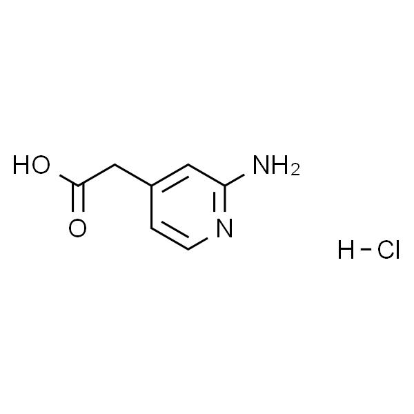 2-(2-Aminopyridin-4-yl)acetic acid hydrochloride