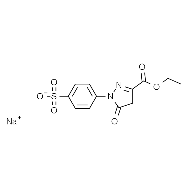 1-(4’-磺酸基苯基)-3-羧酸乙酯基-5-吡唑啉酮钠盐