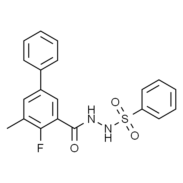 N'-(4-氟-5-甲基-[1,1'-联苯]-3-羰基)苯磺酰肼
