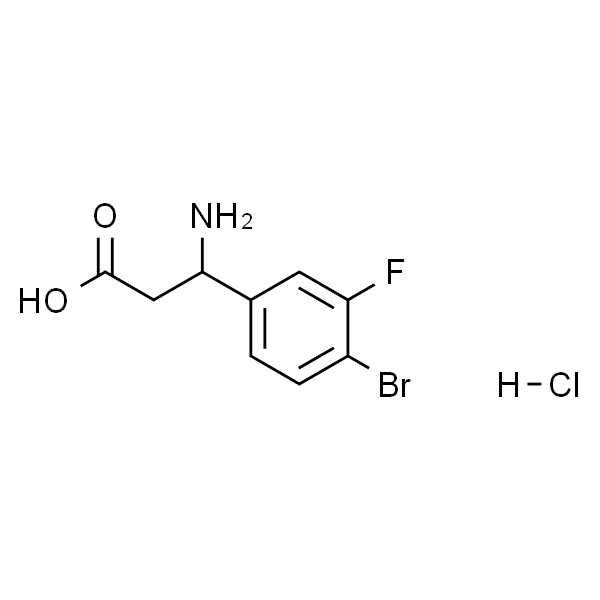 3-氨基-3-(4-溴-3-氟苯基)丙酸盐酸盐