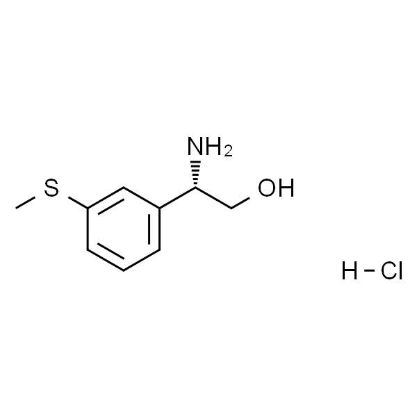 (S)-2-氨基-2-(3-(甲硫基)苯基)乙醇盐酸盐