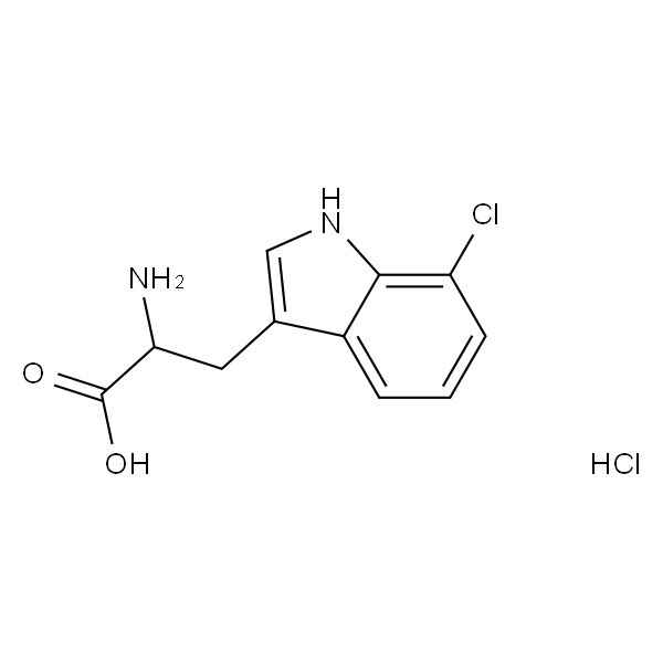 2-氨基-3-(7-氯-1H-吲哚-3-基)丙酸(盐酸盐)