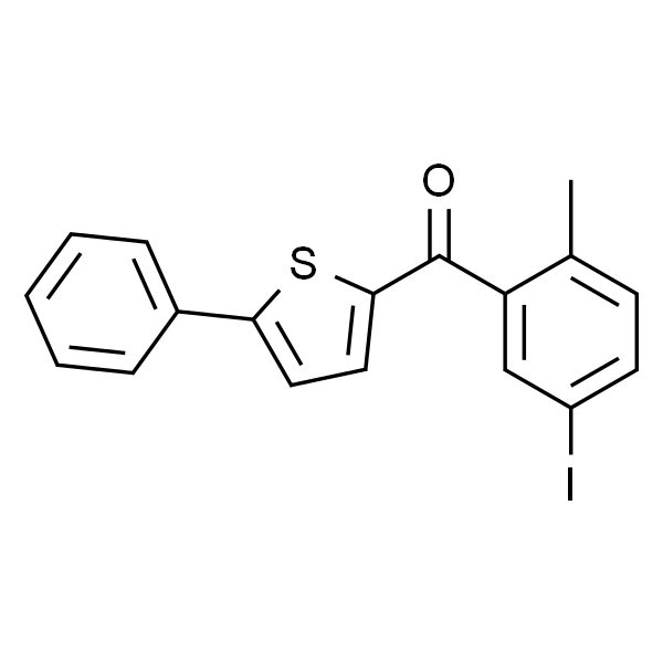 (5-碘-2-甲基苯基)(5-苯基噻吩-2-基)甲酮