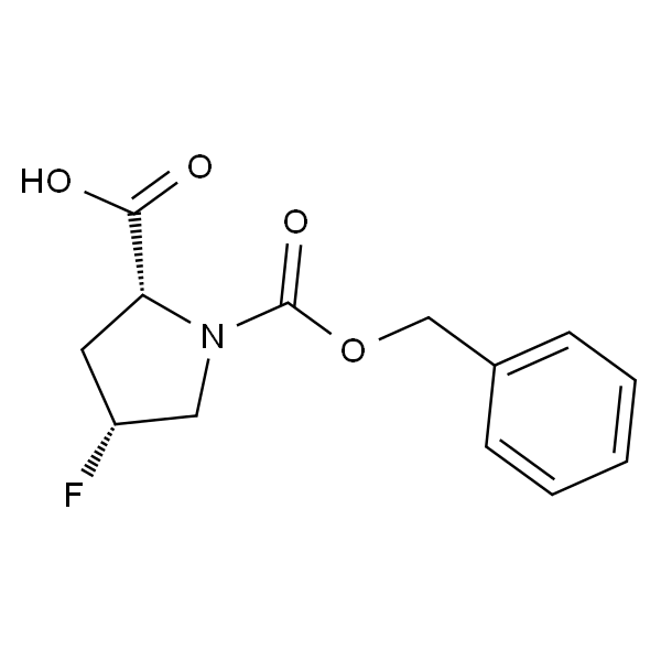 (2R,4R)-1-((苄氧基)羰基)-4-氟吡咯烷-2-羧酸
