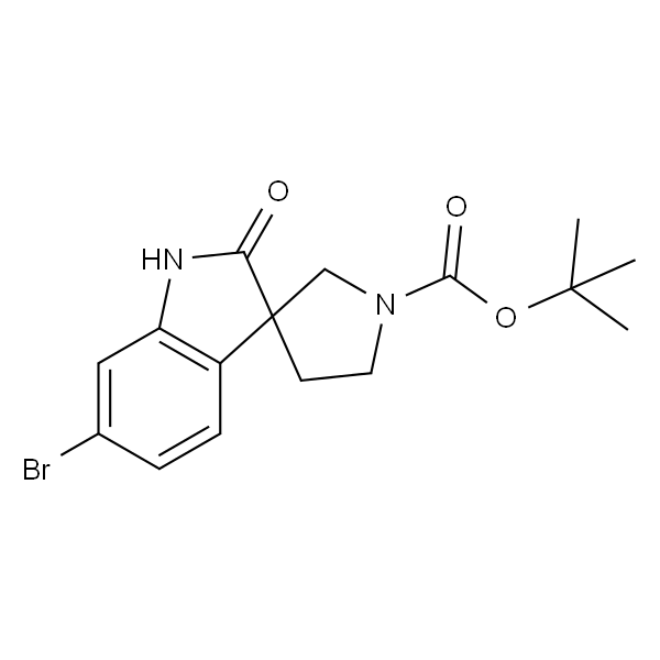 6-溴-2-氧代螺[二氢吲哚-3,3'-吡咯烷] -1'-羧酸叔丁酯