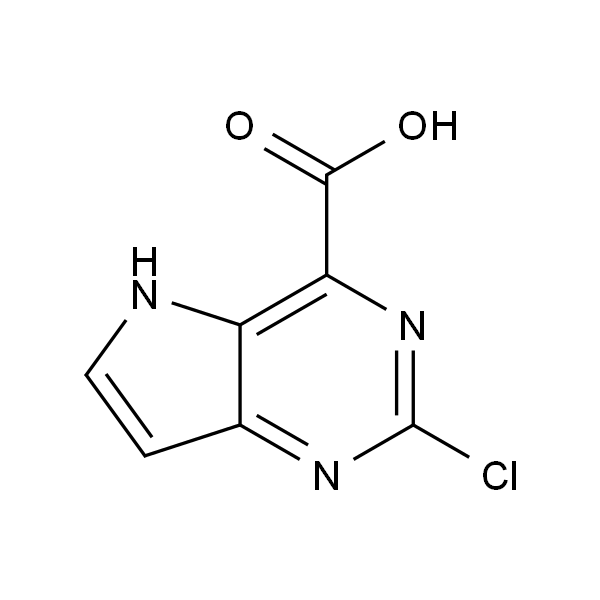 2-氯-5H-吡咯并[3,2-d]嘧啶-4-羧酸