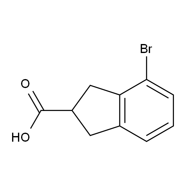 4-溴-2,3-二氢-1h-茚-2-羧酸