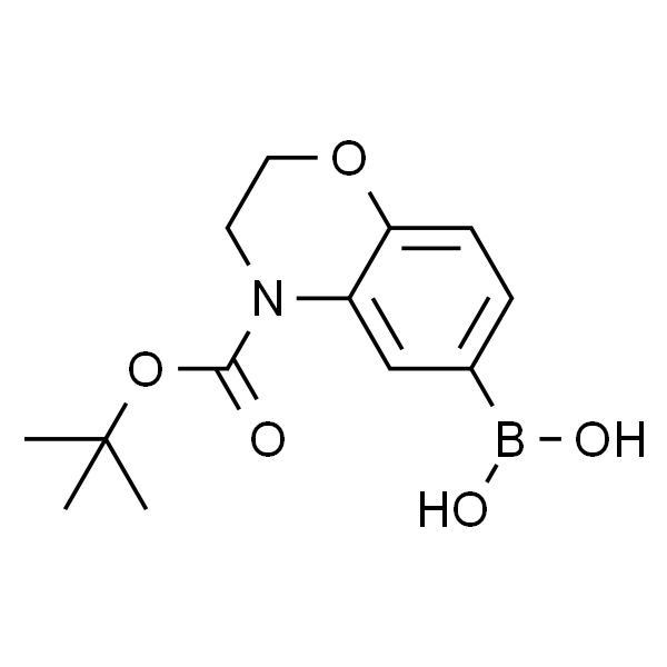 (4-(叔丁氧基羰基)-3,4-二氢-2H-苯并[b][1,4]噁嗪-6-基)硼酸