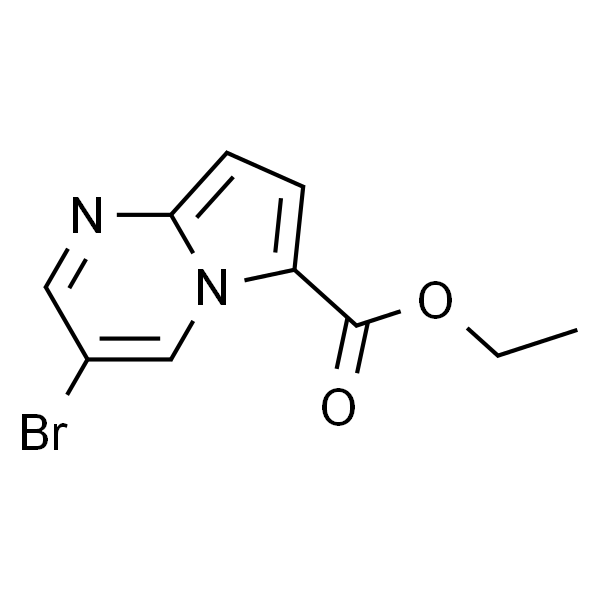 3-溴吡咯并[1,2-a]嘧啶-6-羧酸乙酯,96%