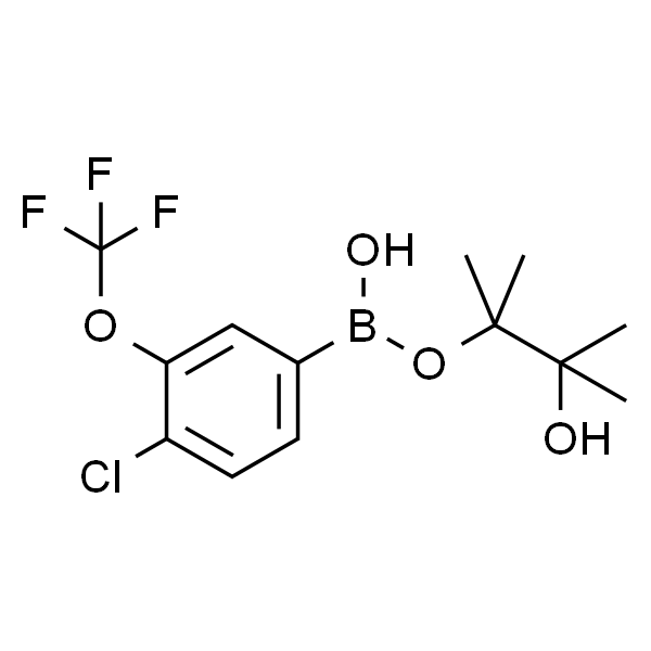 2-(4-氯-3-(三氟甲氧基)苯基)-4,4,5,5-四甲基-1,3,2-二氧杂硼杂环戊烷