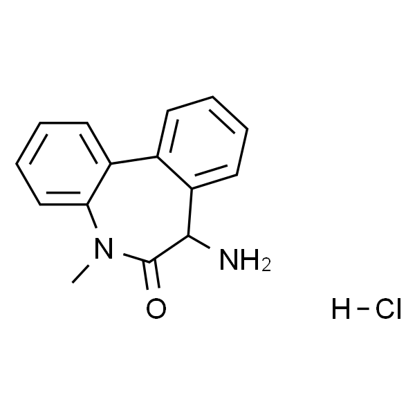 6H-Dibenz[b,d]azepin-6-one, 7-amino-5,7-dihydro-5-methyl- (hydrochloride)(1:1)