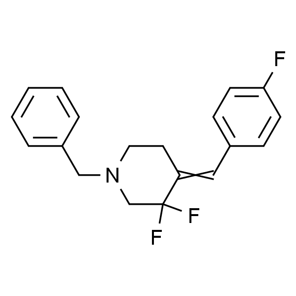 1-benzyl-3,3-difluoro-4-(4-fluorobenzylidene)piperidine