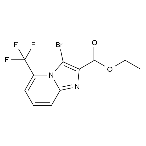 3-溴-5-(三氟甲基)咪唑并[1,2-a]吡啶-2-羧酸乙酯