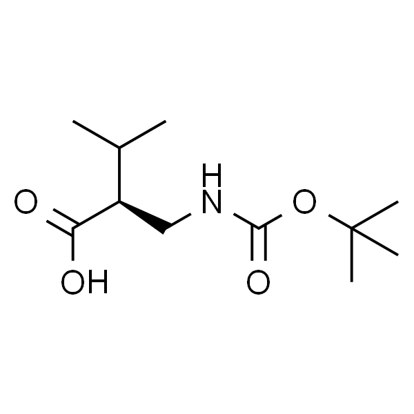 Boc-(S)-2-(aminomethyl)-3-methylbutanoic acid