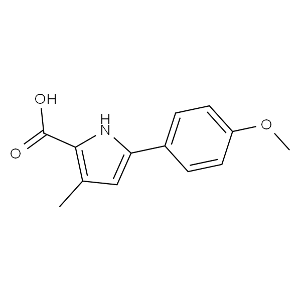 5-(4-甲氧基苯基)-3-甲基-1H-吡咯-2-羧酸