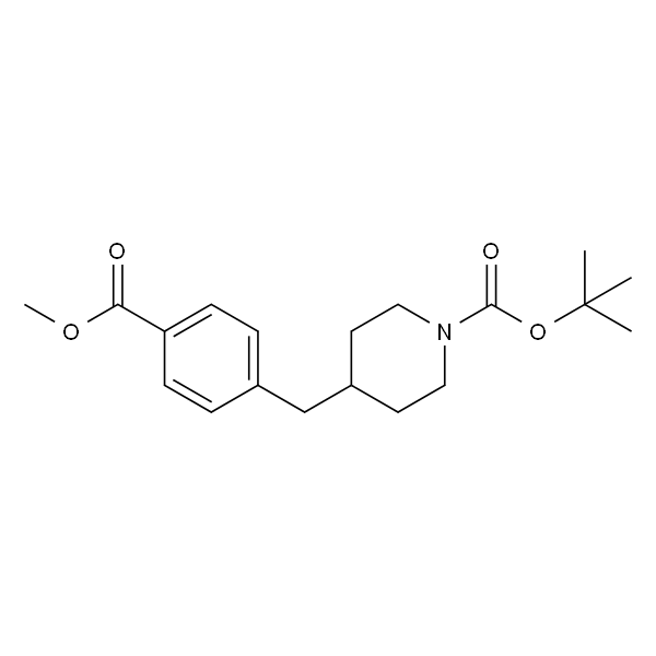 4-(4-(甲氧羰基)苄基)哌啶-1-羧酸叔丁酯