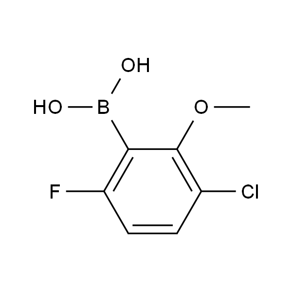 3-氯-6-氟-2-甲氧基苯基硼酸