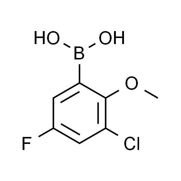 3-氯-5-氟-2-甲氧基苯硼酸