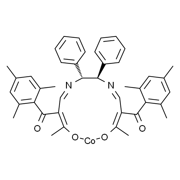 (1R,2R)-N,N''-双[3-氧代-2-(2,4,6-三甲基苯酰)亚丁基]-1,2-二苯基乙二胺合钴(II)
