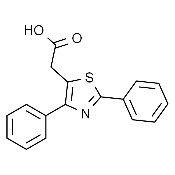2-(2,4-二苯基噻唑-5-基)乙酸