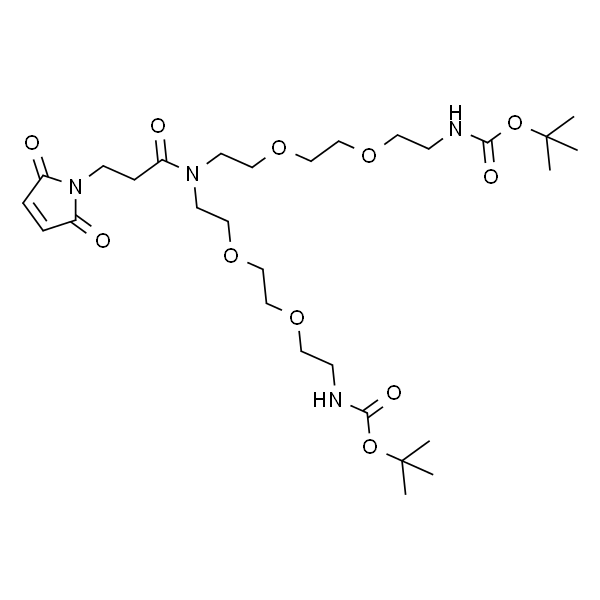 N-Mal-N-bis(PEG2-NH-Boc)