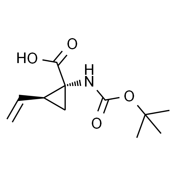 rel-(1R,2S)-1-[[[(1,1-二甲基乙氧基)羰基]氨基]-2-乙烯基环丙烷羧酸
