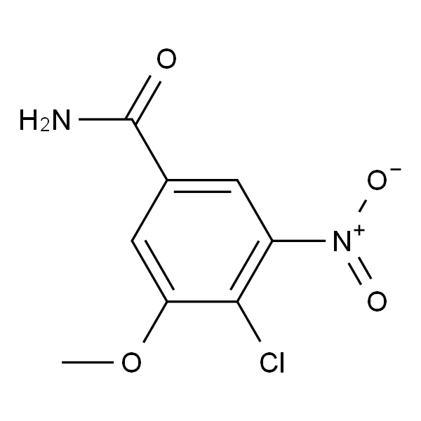 4-氯-3-甲氧基-5-硝基苯甲酰胺