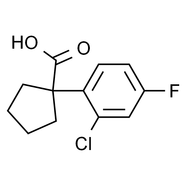 1-(2-氯-4-氟苯基)环戊烷羧酸