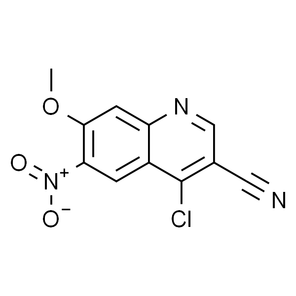 4-Chloro-7-methoxy-6-nitroquinoline-3-carbonitrile