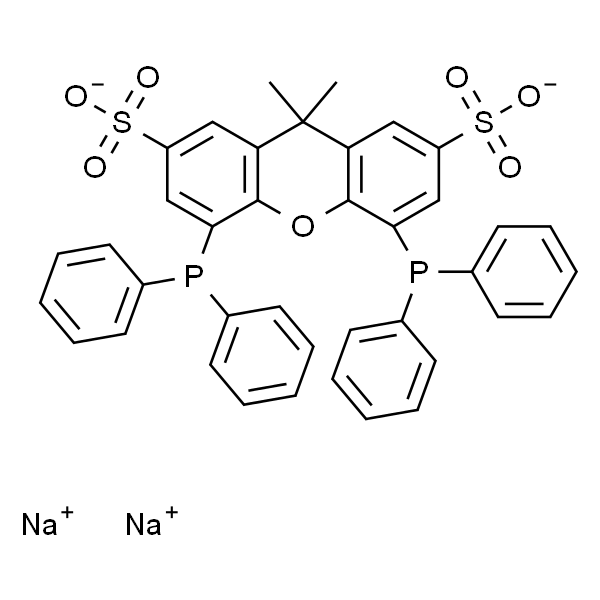 2,7-二磺基-4,5-双(二苯基膦)-9,9-二甲基氧杂蒽二钠盐