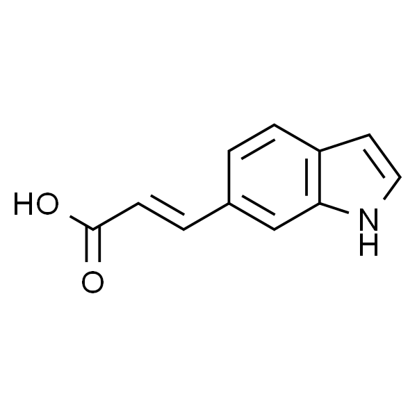 (E)-3-(1H-吲哚-6-基)丙烯酸