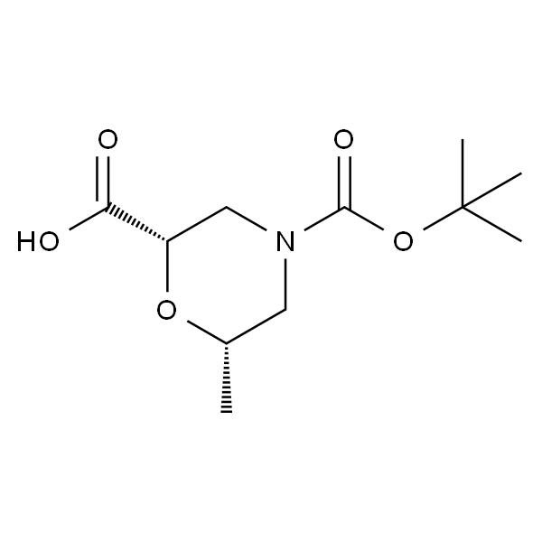 (2S,6S)-4-(叔丁氧羰基)-6-甲基吗啉-2-羧酸