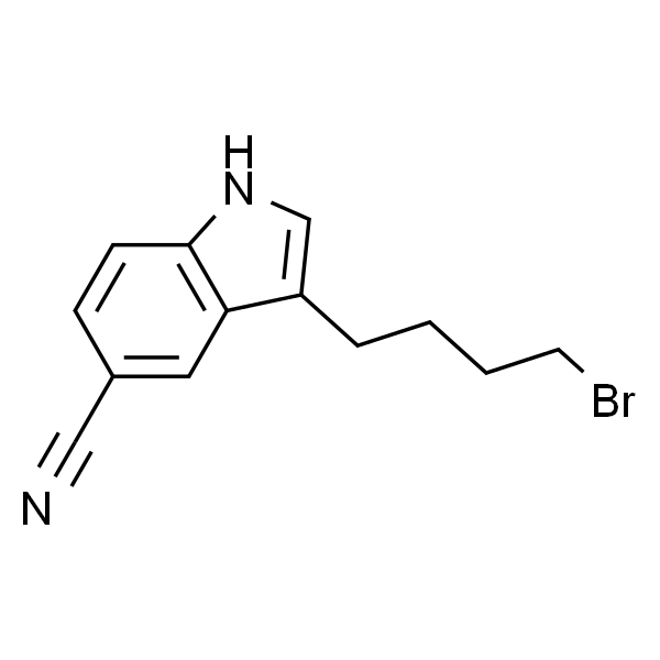 3-(4-溴丁基)-1H-吲哚-5-甲腈